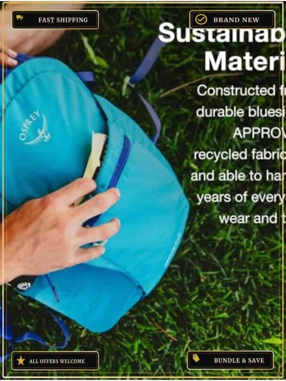 Casual Daypack Backpack with Padded Laptop Sleeve, Lightweight Travel Hiking Bag